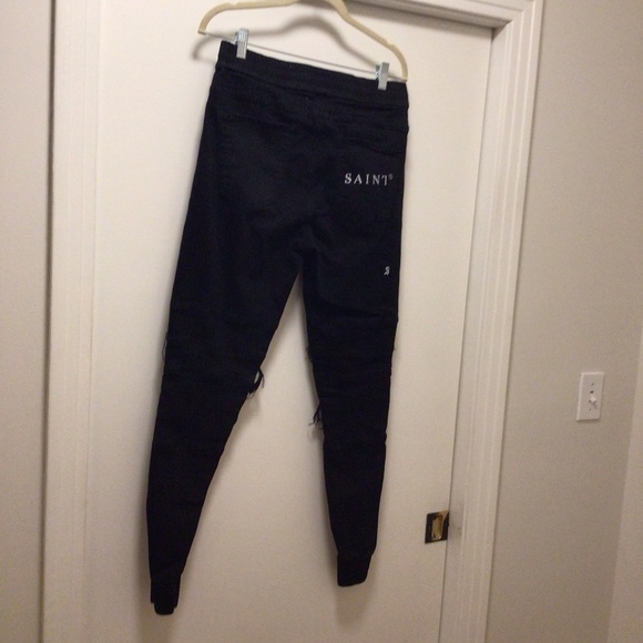 Mens Saint Abolished Joggers - Picture 2 of 4